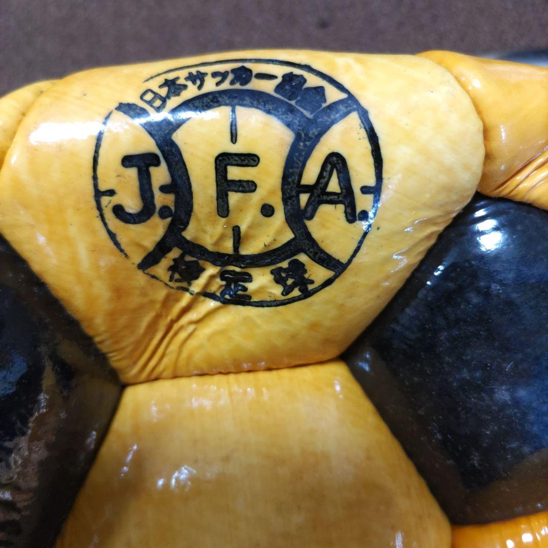 昭和レトロヴィンテージ品　ピ−コックサッカーボール　JFA５号公認球