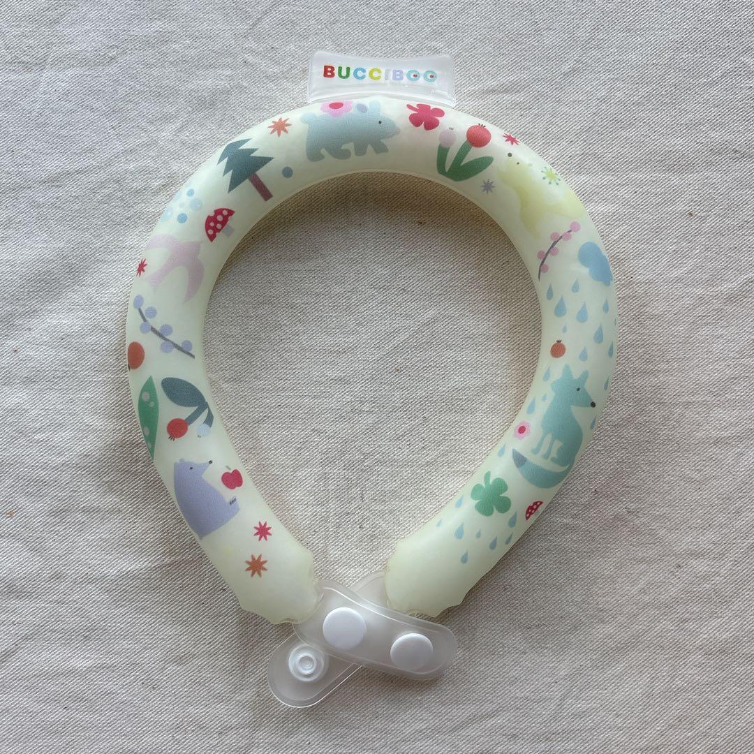 犬　クールリング　Sサイズ　ネッククーラー　熱中症対策　お散歩　蓄光　ボタン付