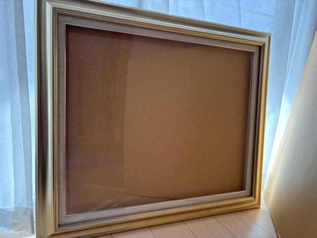 額縁（アクリル透明板）　油絵　F25