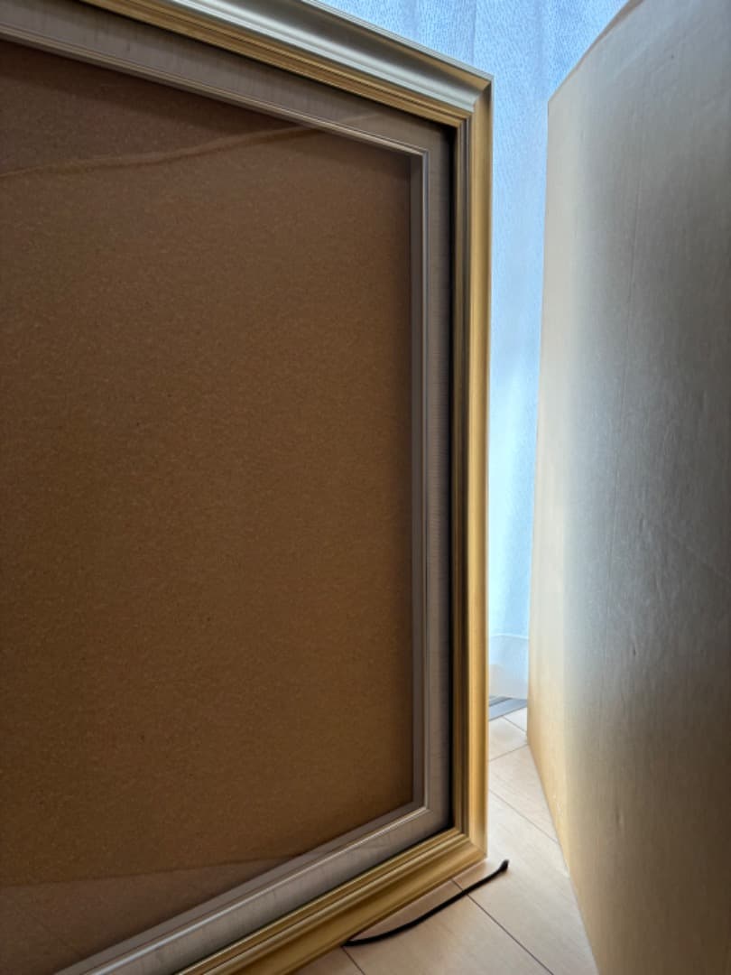 額縁（アクリル透明板）　油絵　F25