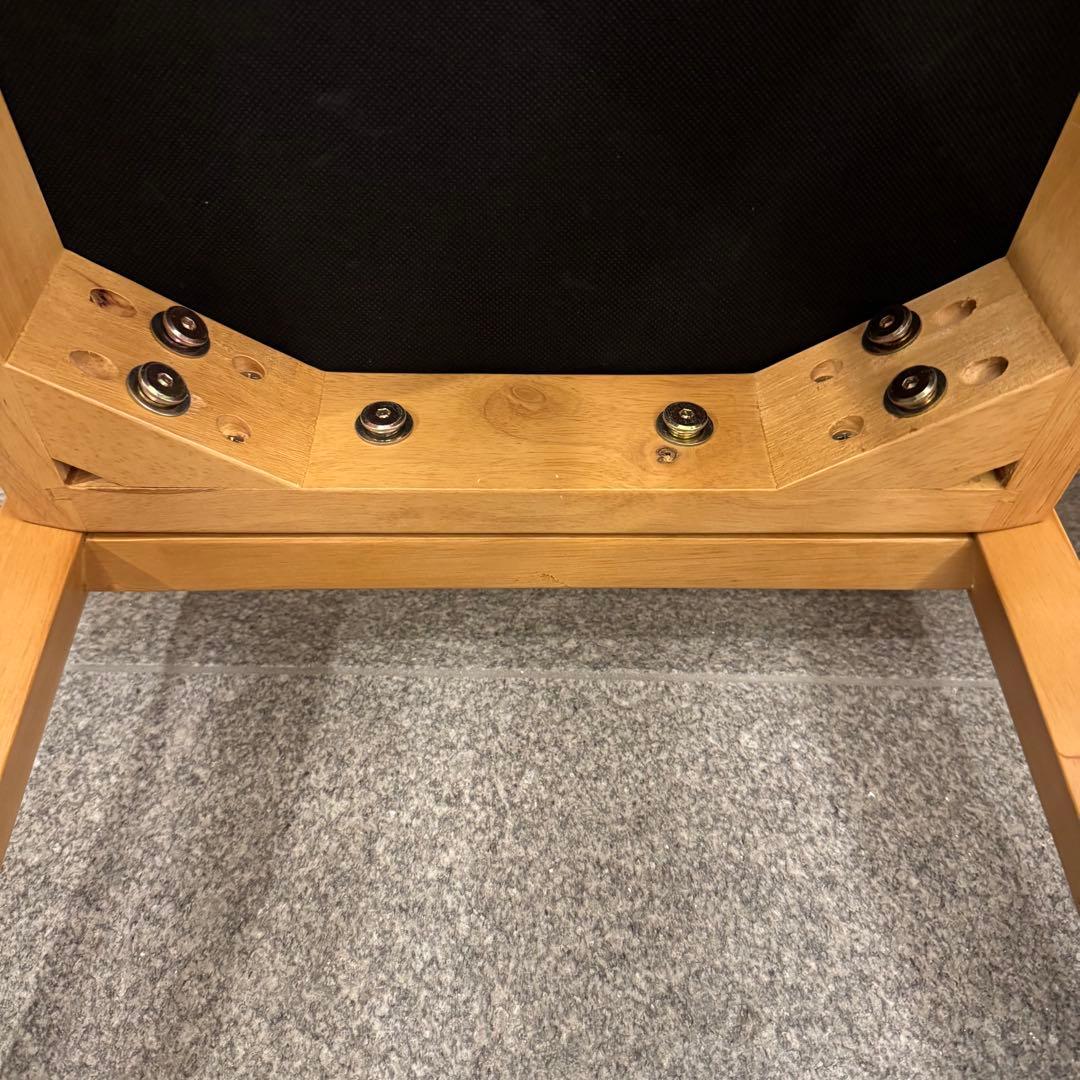 木製ダイニング3点セット 2人用 幅75cm ナチュラル