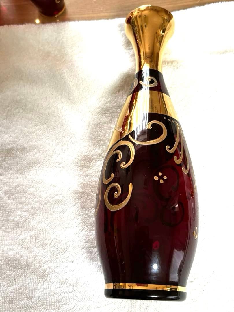 未使用ビンテージ❗️イタリア ベネチアングラス ムラーノ デキャンタグラスセット