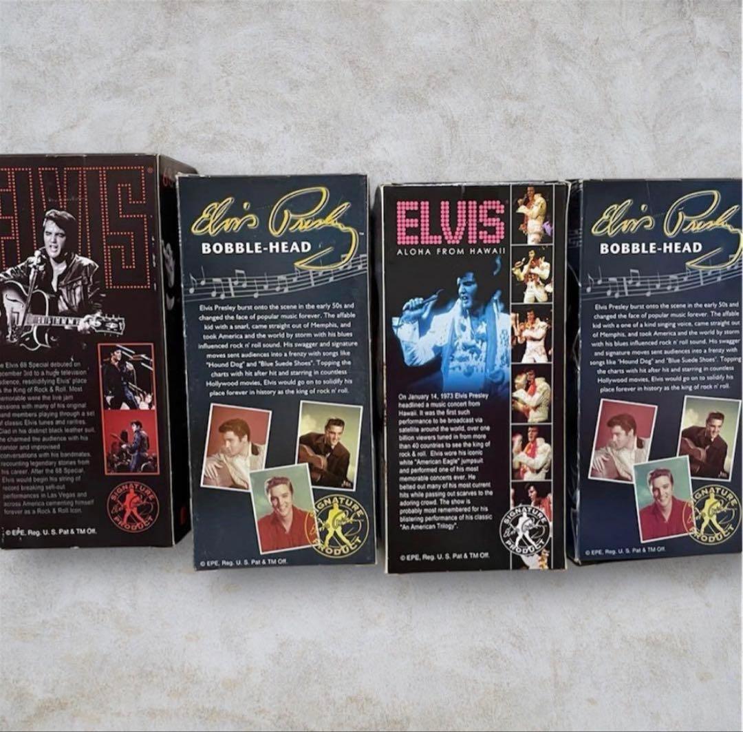 ワッキーワブラー エルヴィス・プレスリーフィギュア　4体セット　FUNKO