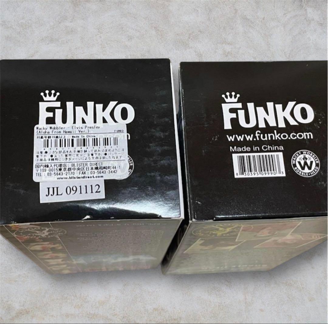 ワッキーワブラー エルヴィス・プレスリーフィギュア　4体セット　FUNKO