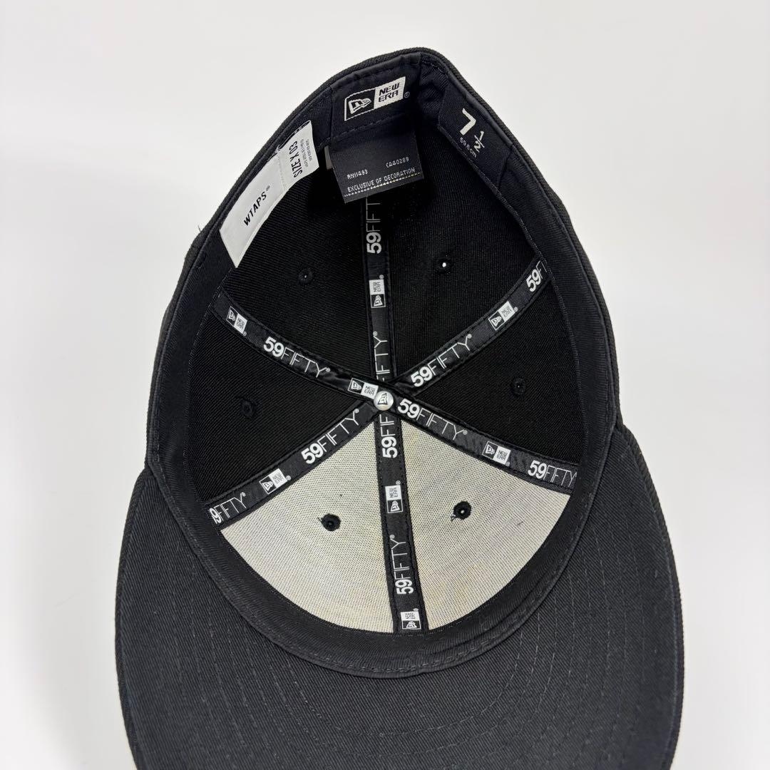 【極美品】WTAPS ダブルタップスニューエラ59FIFTY ブラック