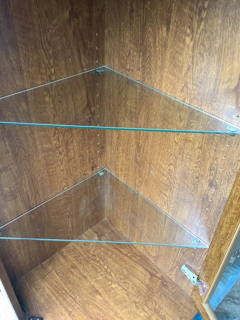 ぽよみ ヴィーナス45 飾り棚 コーナーキャビネット コレクションケース