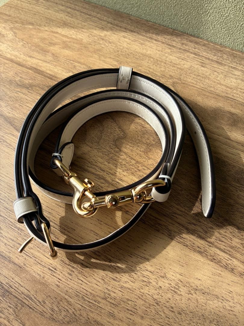 【しの様❤️専用】コーチ　フェイ　ドローストリングバック　現行品　ホワイト