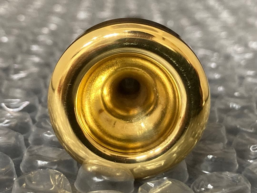 CKB 1C トランペットマウスピース　金メッキ