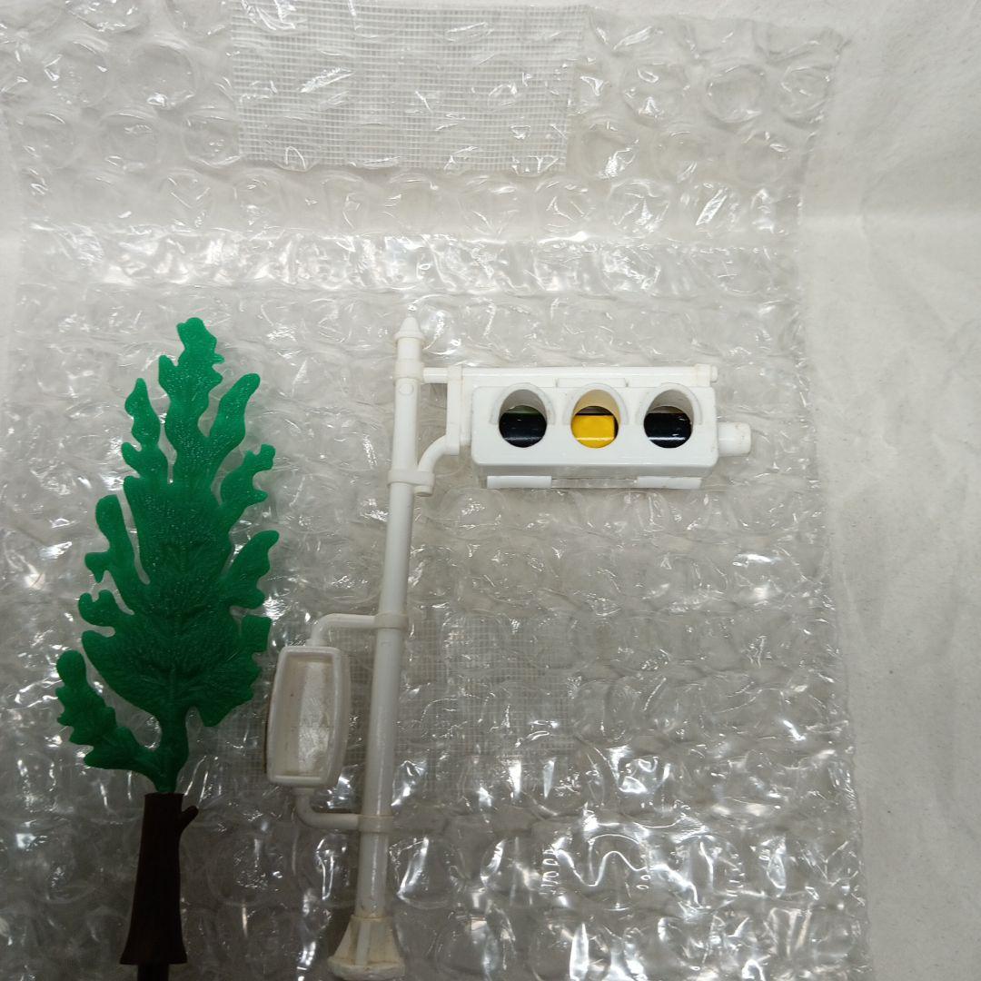 TOMY トミカタウン 信号機・樹木セット　初期 旧タイプ