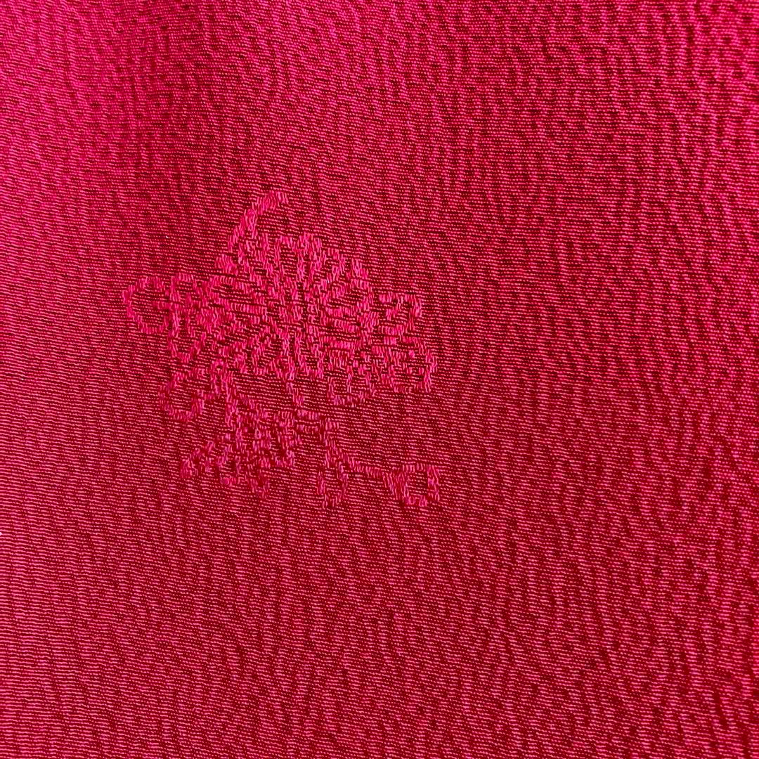 ★ 4848♥️断捨離中★赤 寛斎 無地 振袖6点セット‼️ NO6ま15