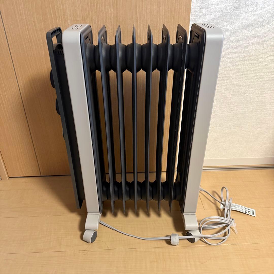 12/16まで！DeLonghi オイルヒーター RHJ21F0812-GY