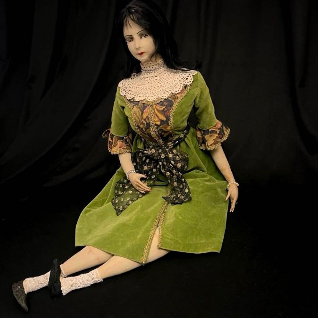ブドワールドール　アンティークドール　 フランス 特大　1930年代　入手困難