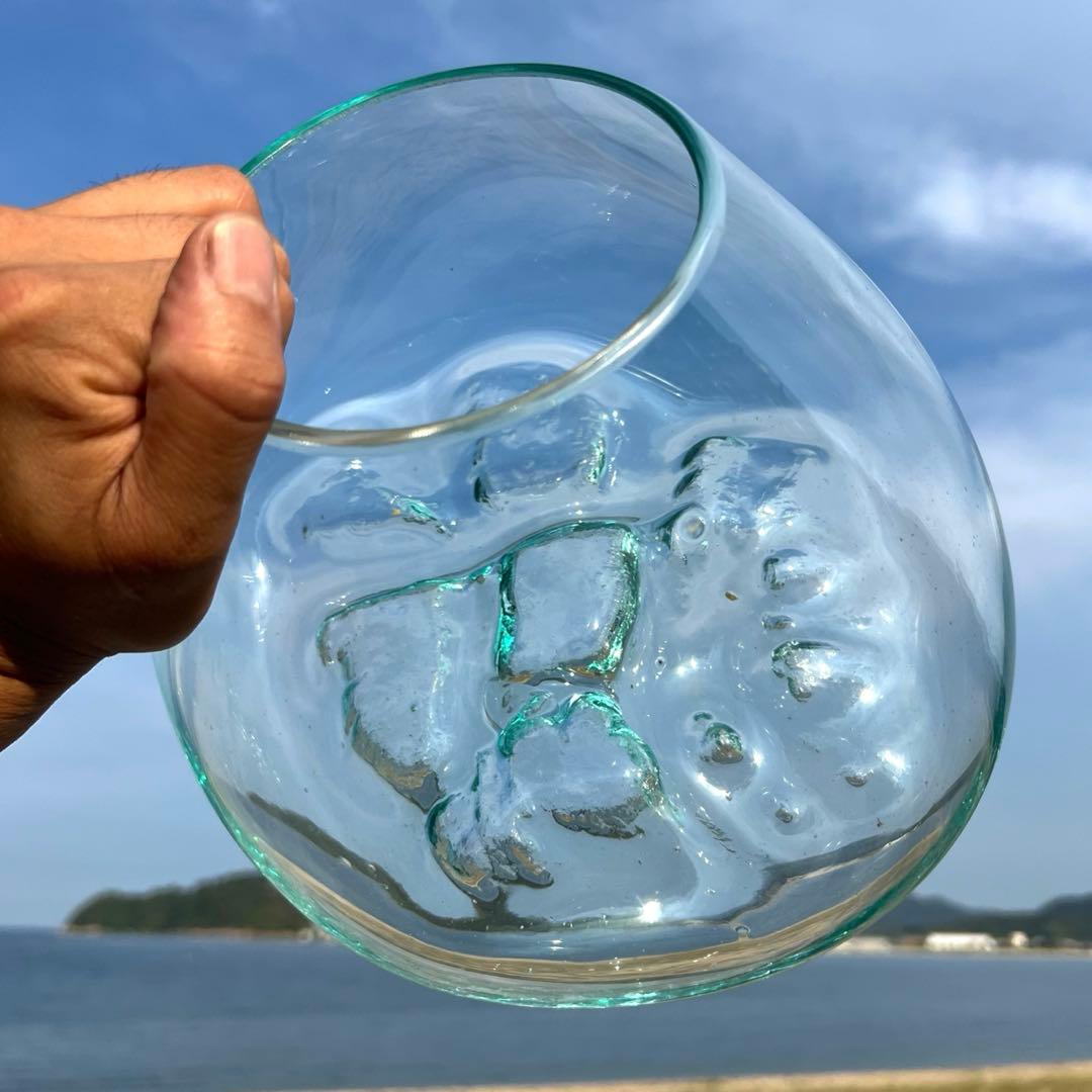 流木ガラスオブジェ特大F 花瓶 金魚鉢 テラリウム フラワーポット 水槽 アート