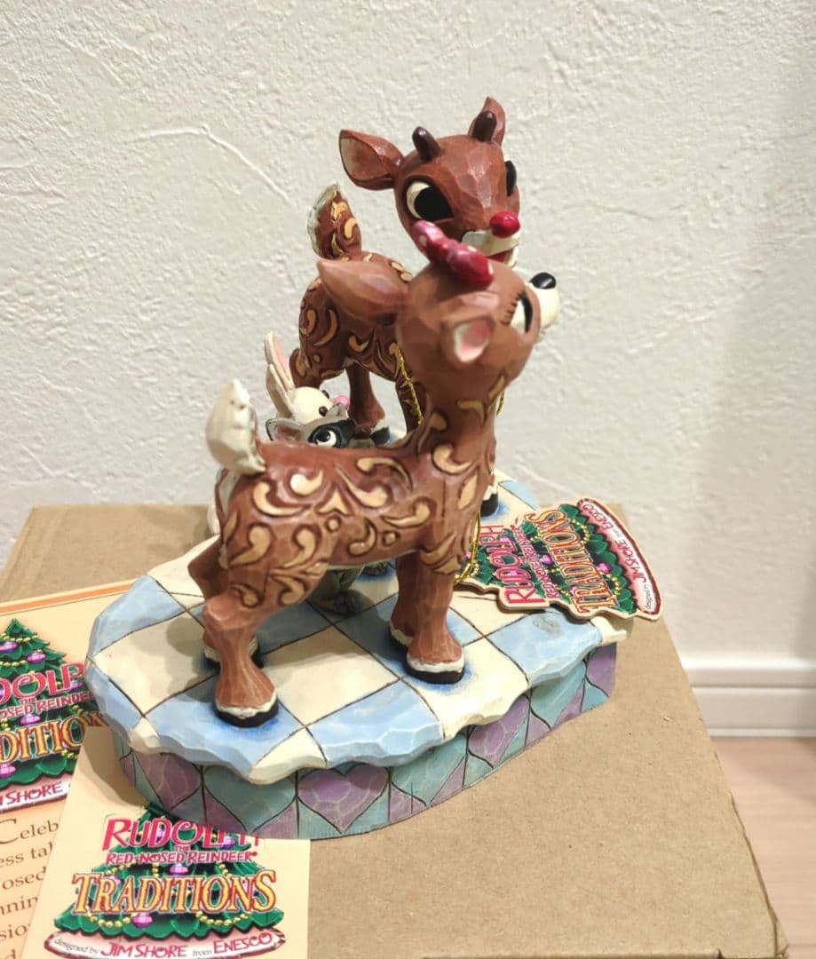 Rudolph Traditions 赤鼻のトナカイルドルフ フィギュア　置物