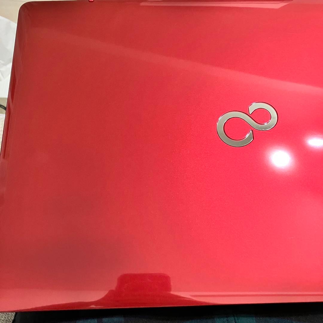 LIFEBOOK ルビーレッド AH42/C2 FMVA42C2 美品