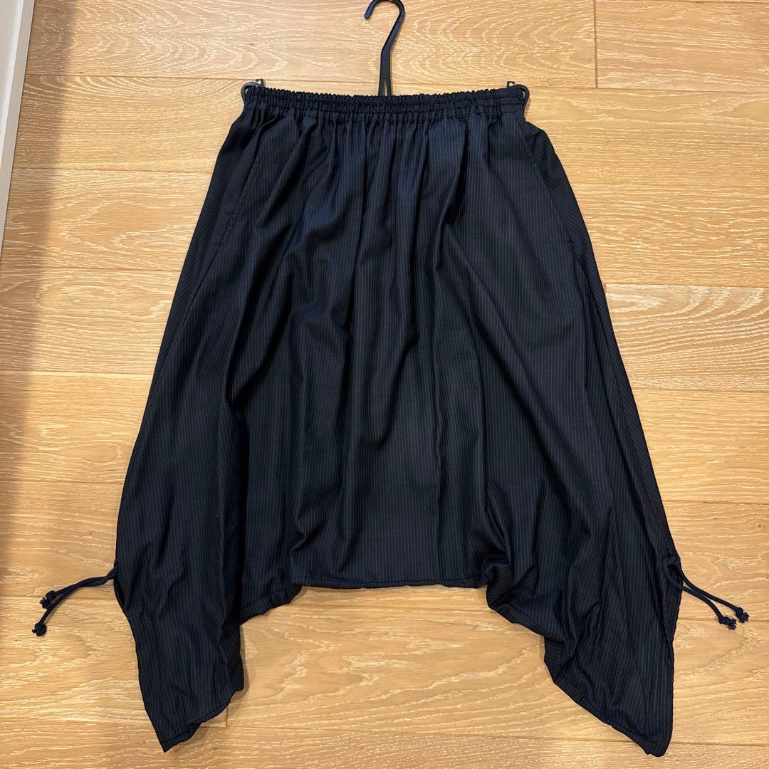 コムデギャルソンジュンヤワタナベマン　ブラック サルエルパンツ　Mサイズ