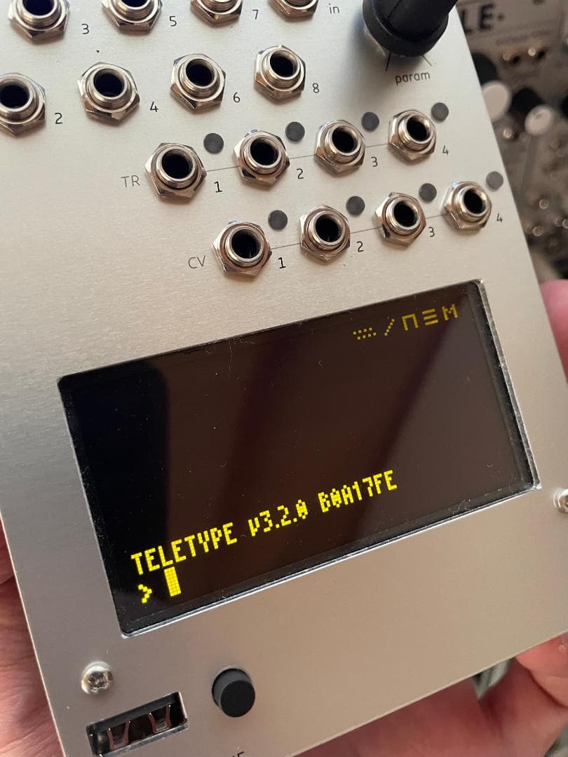 美品 monome teletype モジュラーシンセ