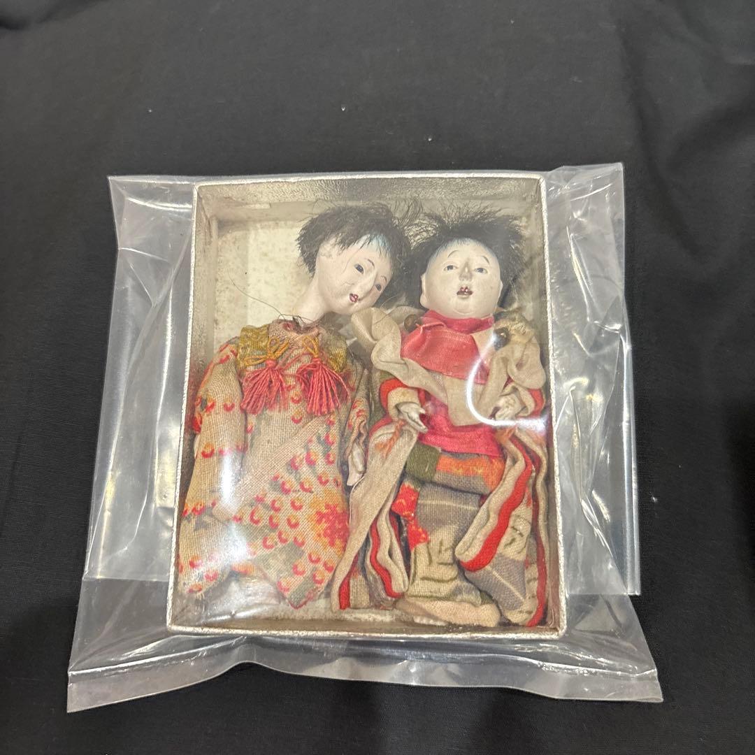 市松人形　2人　珍しい