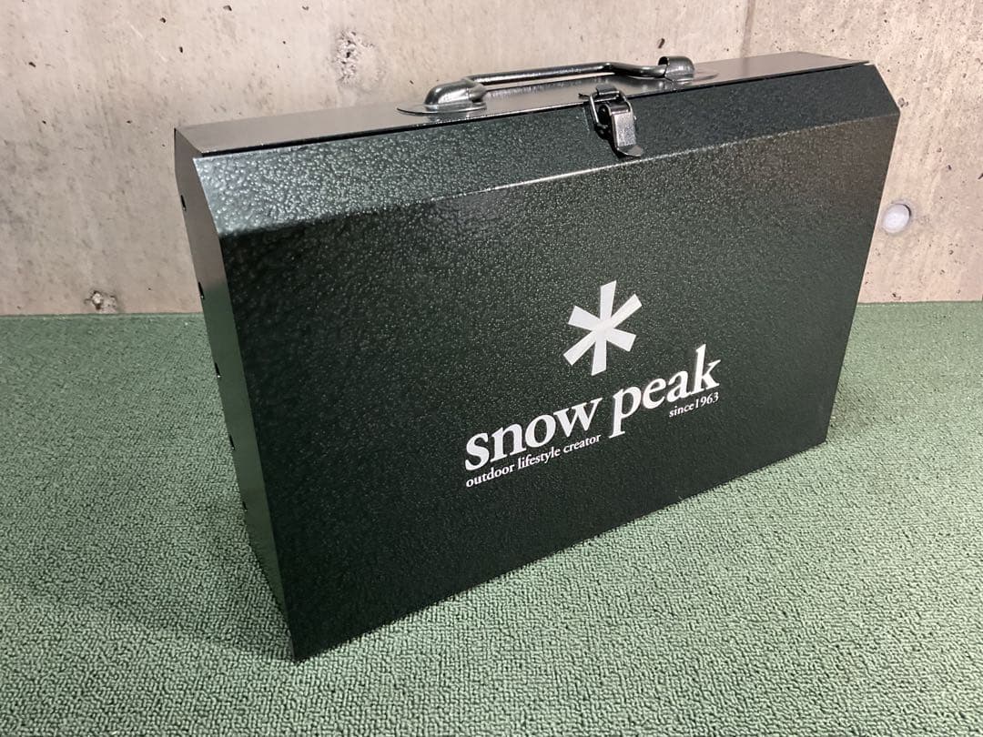 廃盤・激レア・未使用 バーベキュー ボックス スノーピーク  peak