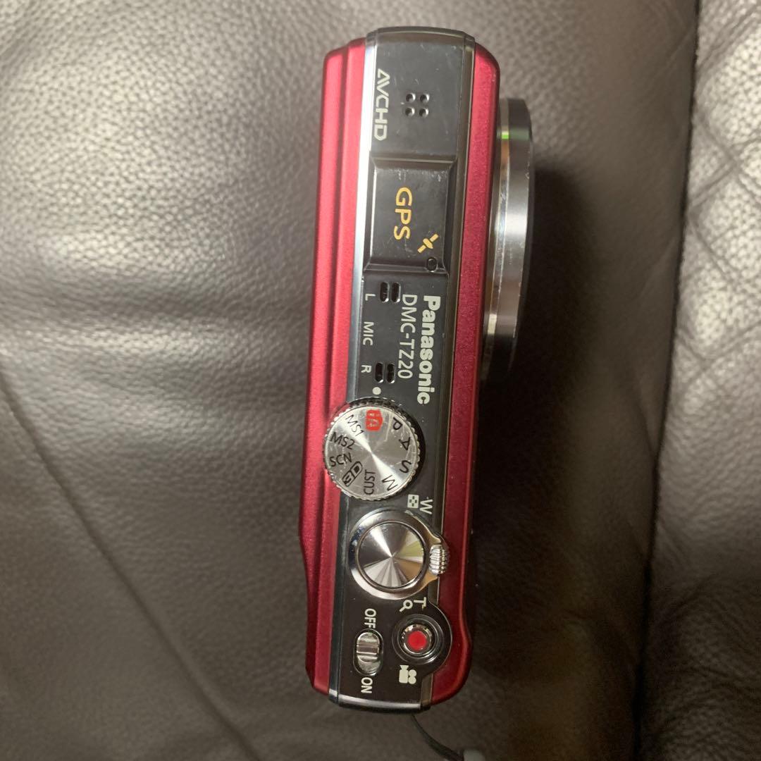 Panasonic DMC-TZ20 赤 デジタルカメラ