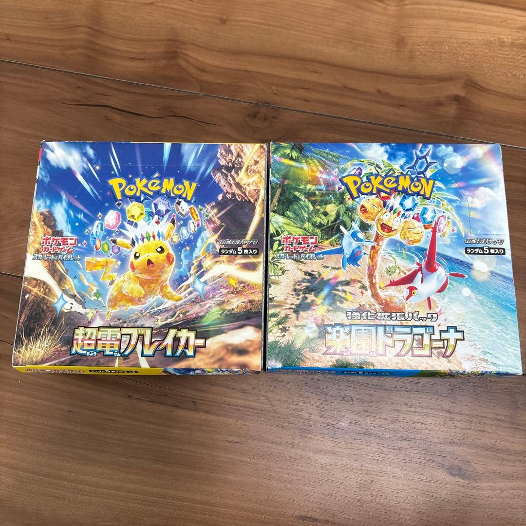 超電ブレイカー 楽園ドラゴーナ シュリンク無し box