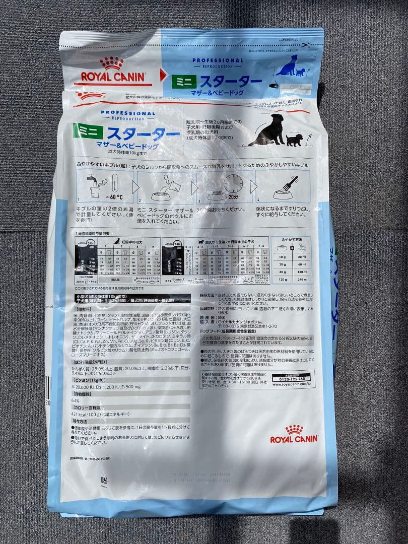  CANIN ミニ スターター 10kg