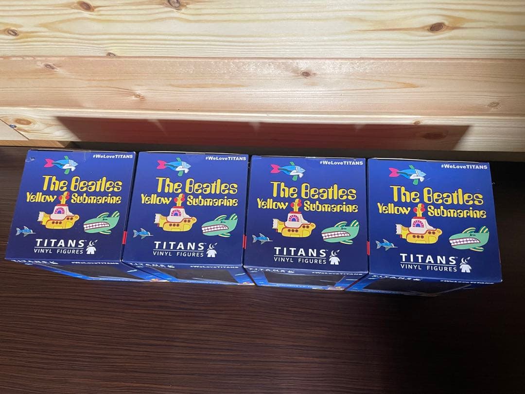 【未開封品】TITANS製 Beatles フィギュア4体セット