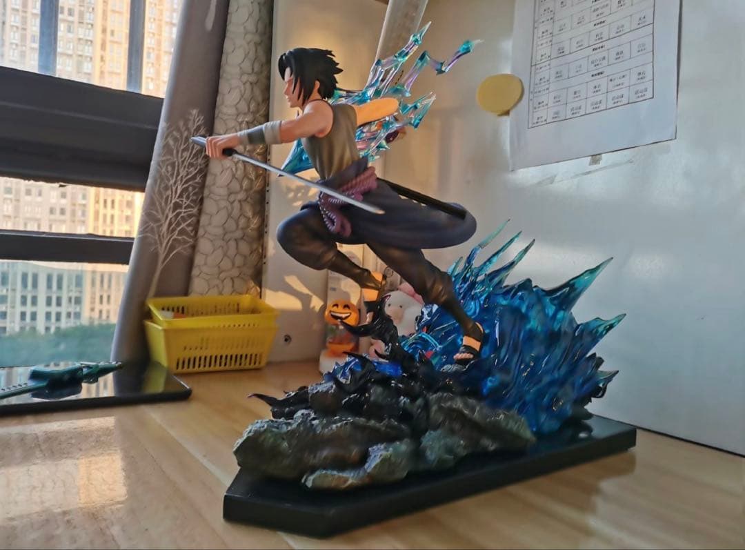 ナルト うちはサスケ ガレージキット ガレキ スタチュー⑥②