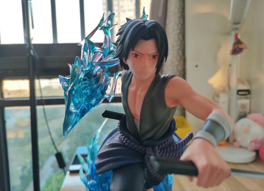 ナルト うちはサスケ ガレージキット ガレキ スタチュー⑥②