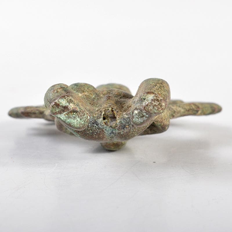 仏教美術　古銅青銅　チベット仏　仏像　懐中仏　時代箱付　C　R5168