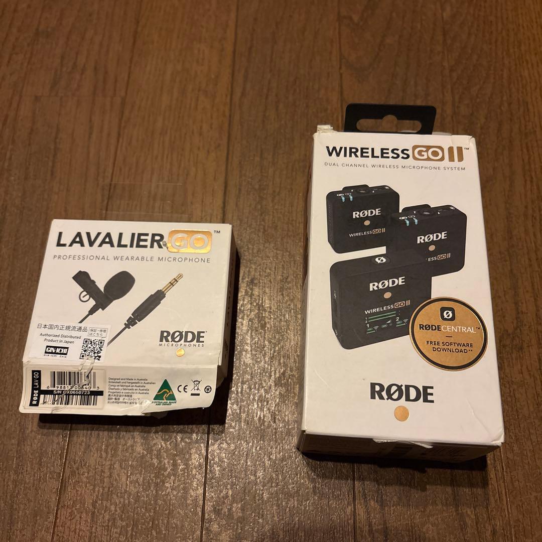 RODE Wireless GO II ＋ラベリアマイク1個