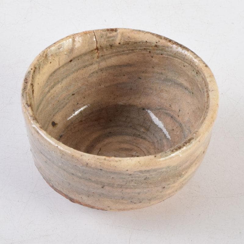 唐津焼　小山冨士夫(古山子)　酒觴　酒盃　明治村茶會　共箱　V　8931