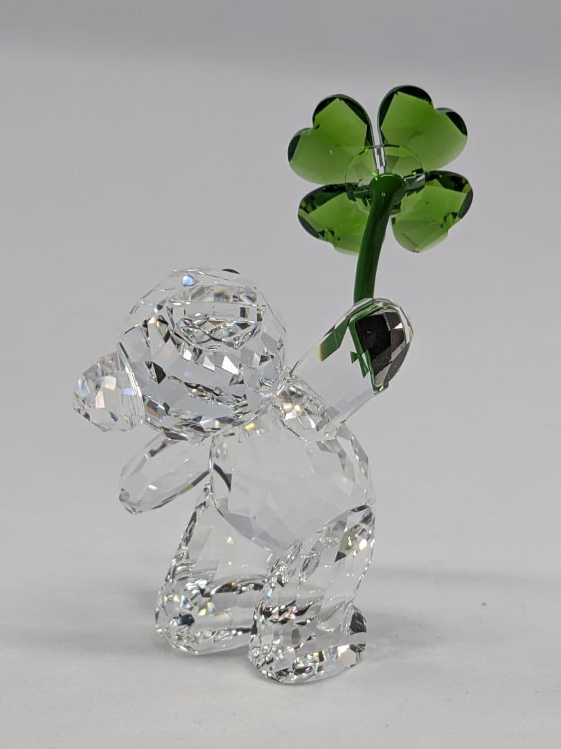 スワロフスキー　箱有り　クリスベア　クローバー　swarovski