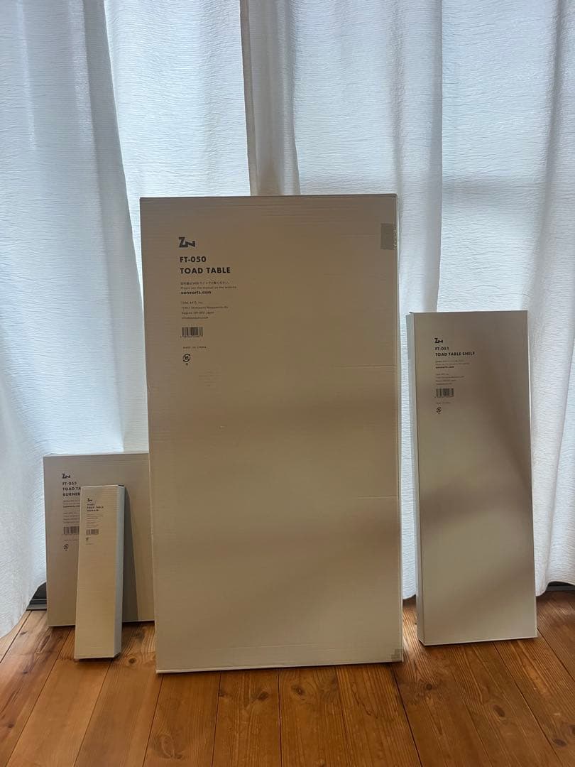 ZANEARTS TOADTABLE ゼインアーツ トードテーブル 4点セット