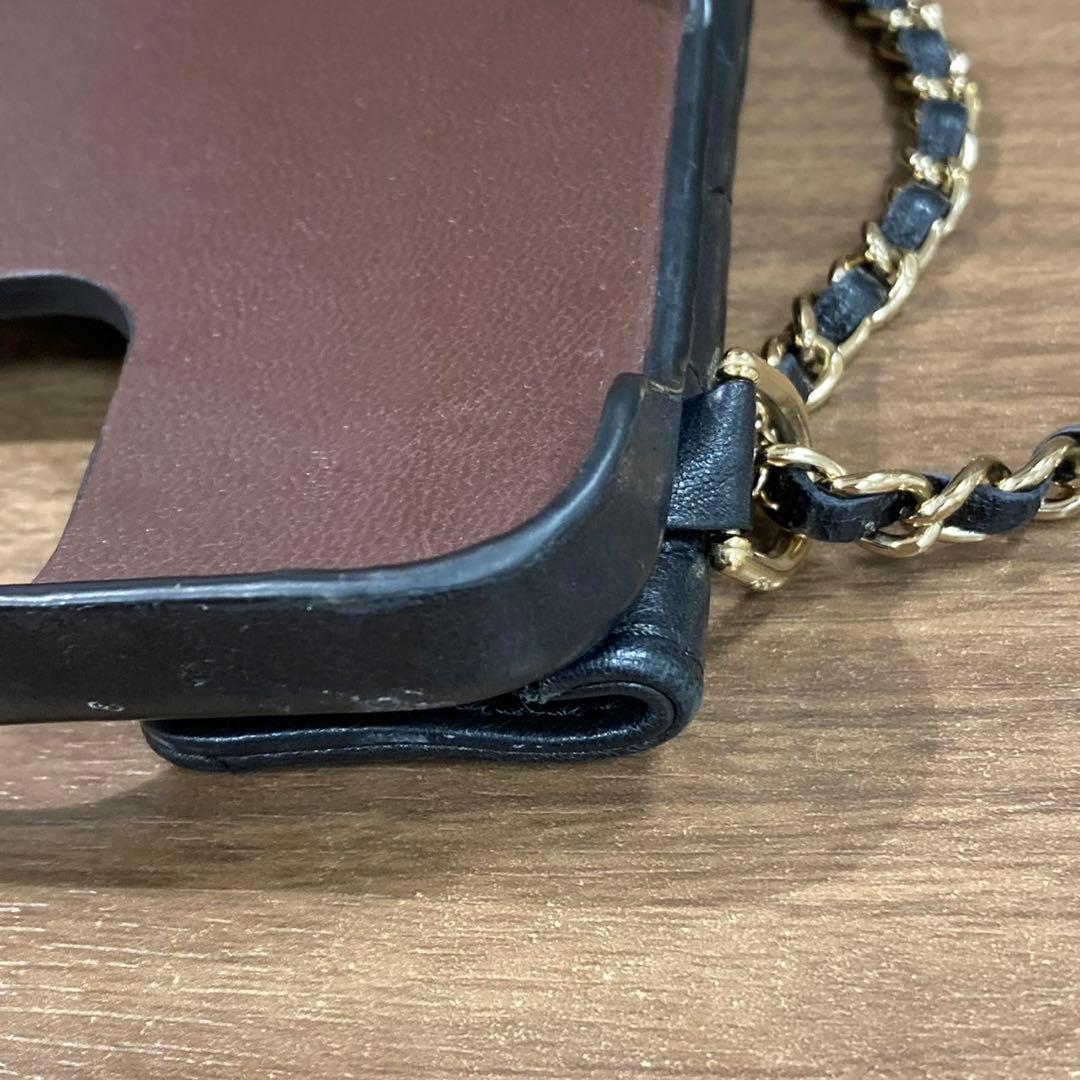 CHANEL シャネル マトラッセ ラムスキン iPhoneケース レディース