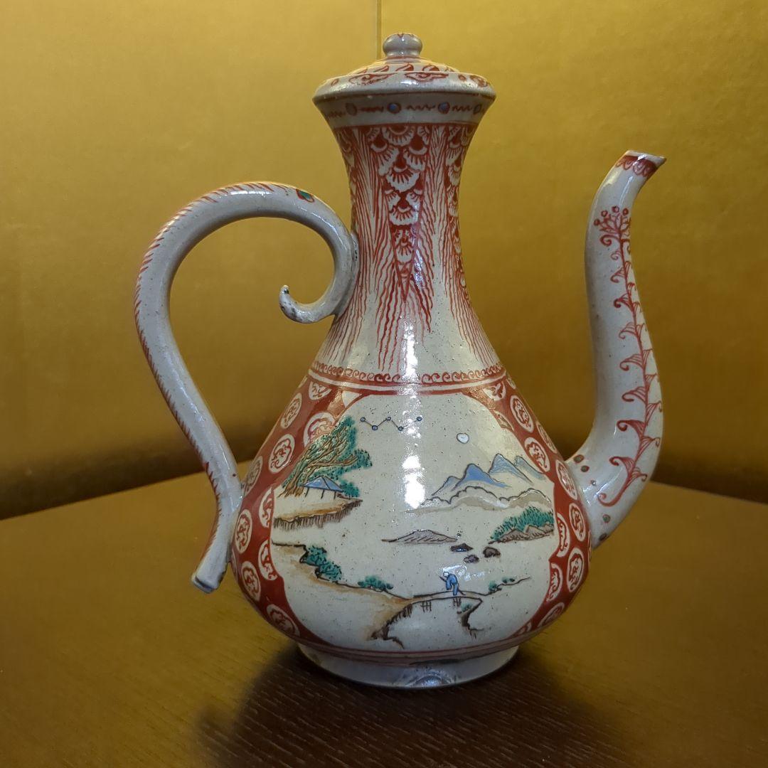 万古焼　盛盞瓶　約２０センチ