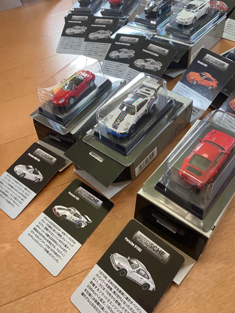 【新品激レア】京商64分の1ポルシェミニカーシリーズII貴重コレクション外車貴重