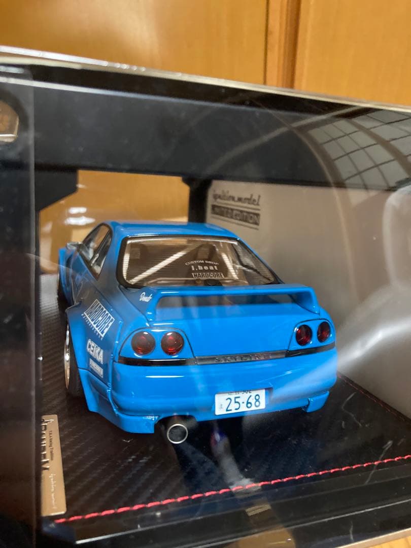 イグニッションモデル1/18スカイラインGT-R！R33パンデム！ロケットバニー