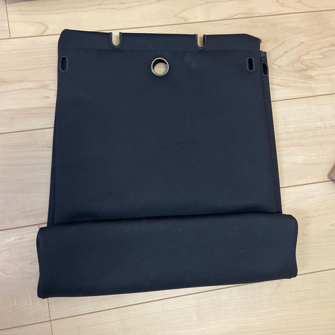 Hermès HERBAG ブラックショルダーバッグ　エールバック