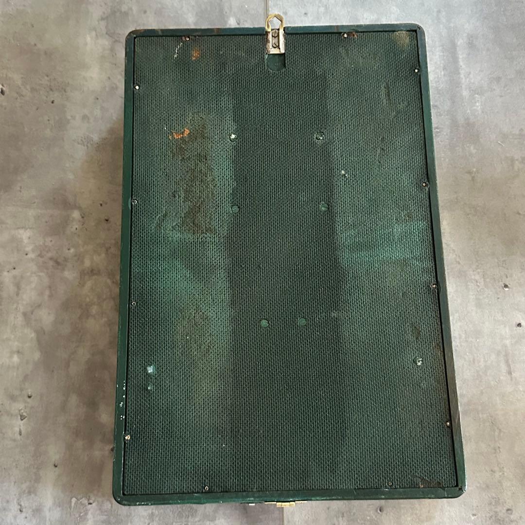 り*ー様 昭和レトロ ナショナル バッテリークロック 振り子時計 グリーン