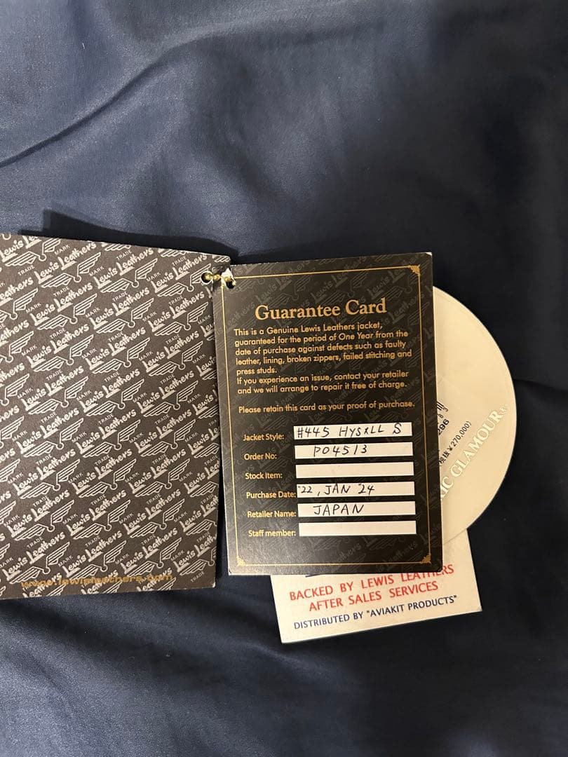 ルイスレザー×ヒステリックグラマー　コラボライダース2024 証明書付き