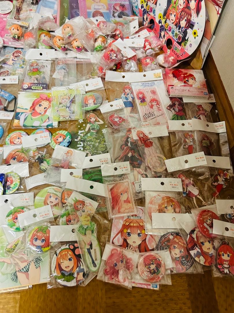 五等分の花嫁 グッズ まとめ売り 一花 二乃 三玖 四葉 五月