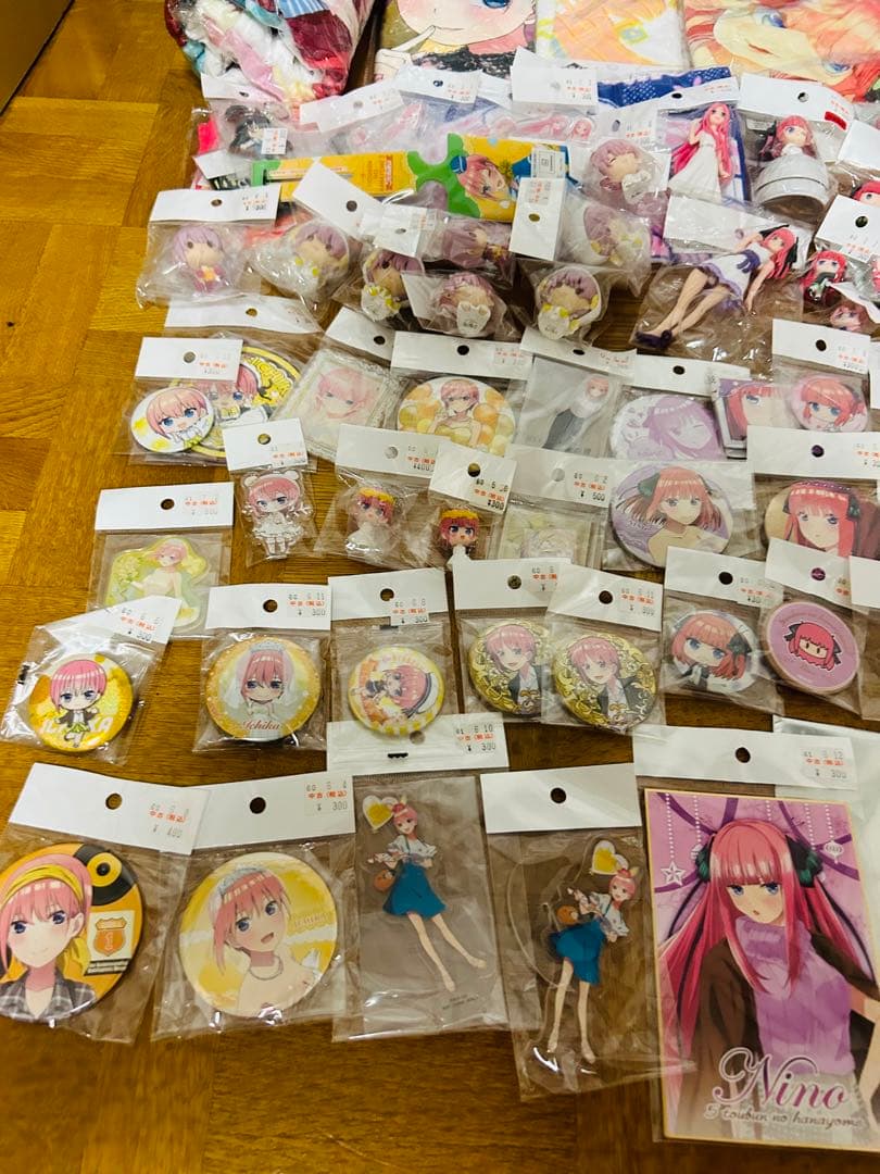 五等分の花嫁 グッズ まとめ売り 一花 二乃 三玖 四葉 五月
