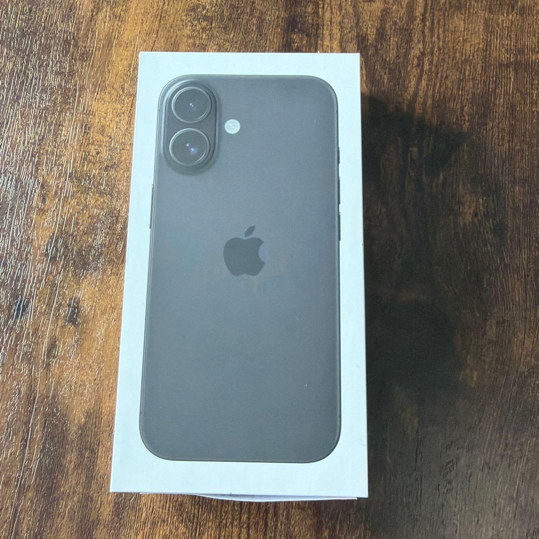 iPhone16 128GB ブラック　新品未開封