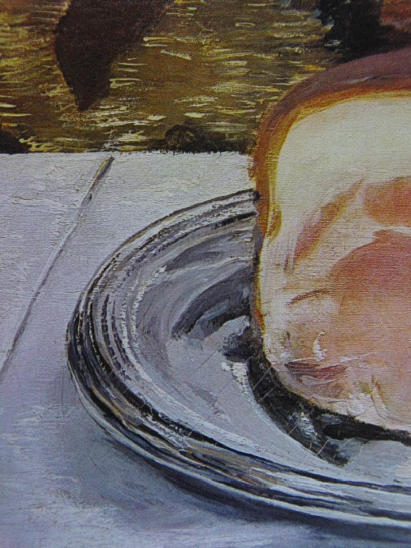 エドゥアール・マネ、【ハムのある静物】、希少な額装用画集より、状態良好