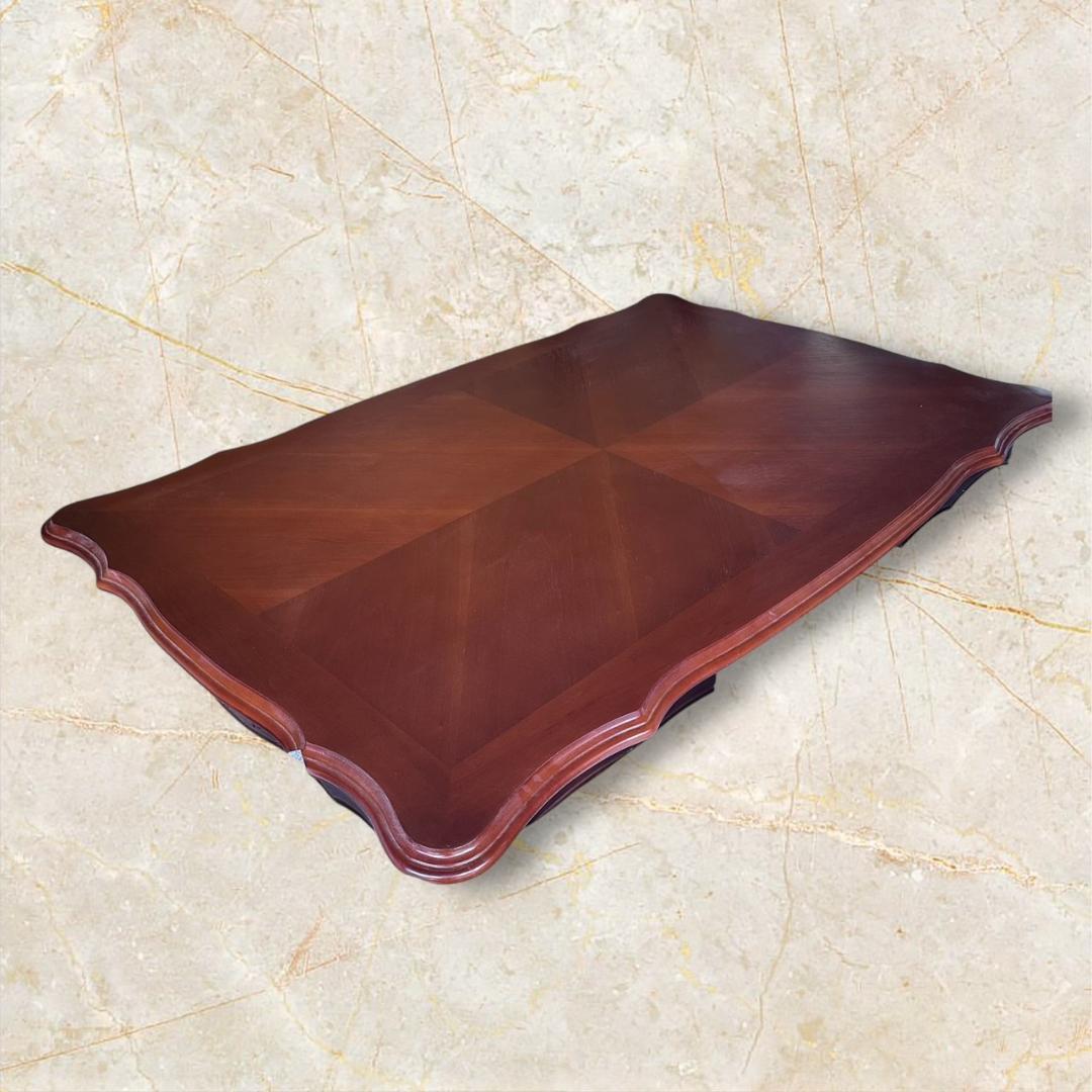 みるく＆はにー　ダイニングテーブル　ワイド135　手彫り