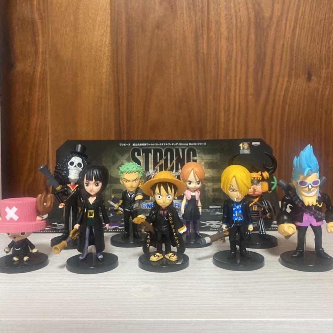 ONEPIECEワンピース STRONG WORLD 黒服 ワーコレ セット