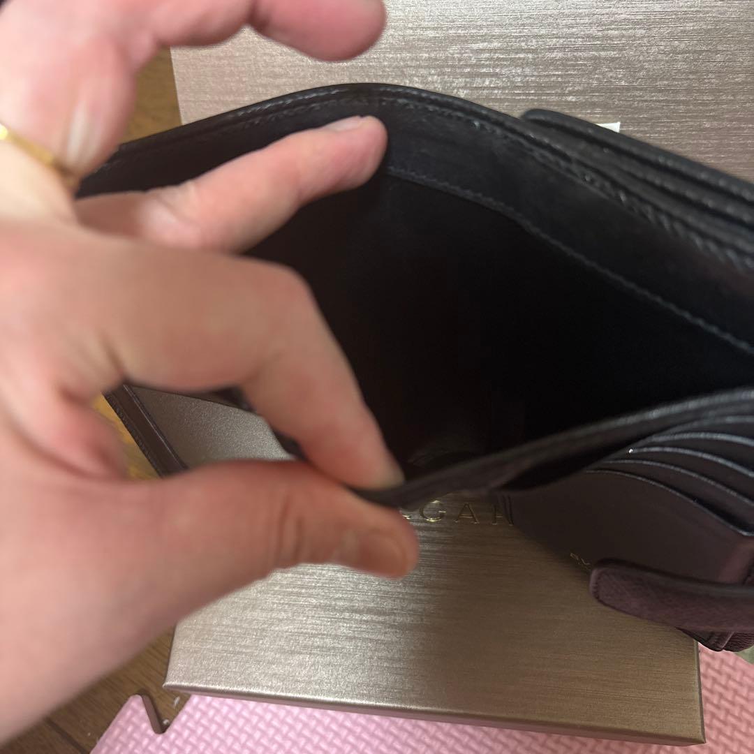 BVLGARI 2つ折り財布
