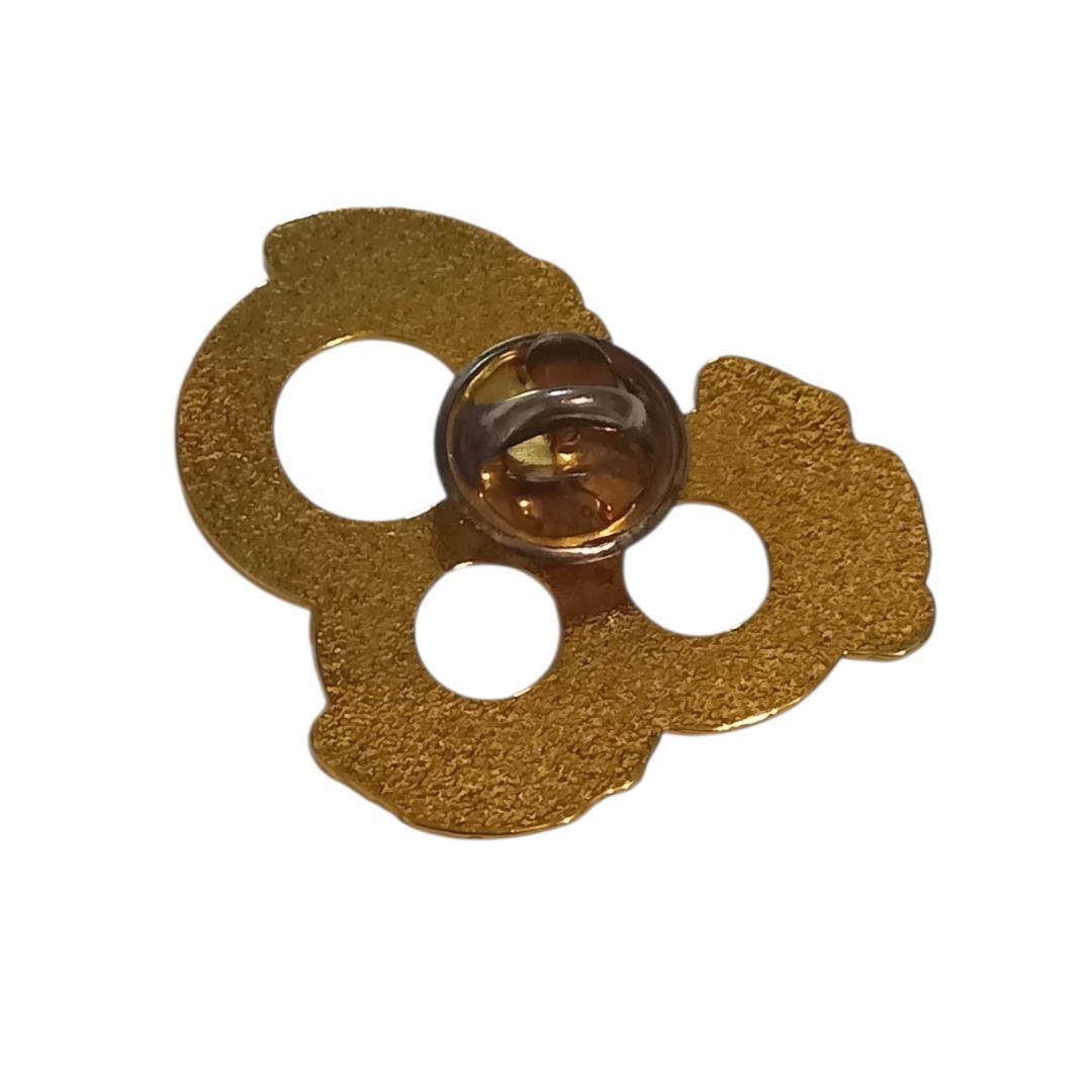 大阪・関西万博 ドイツパビリオン 限定ピンズ ロゴ柄 ゴールド