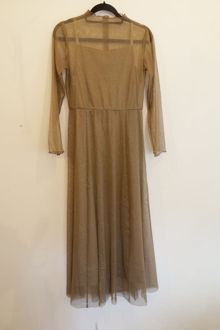 kaene ラメチュールメロウワンピース / 100535